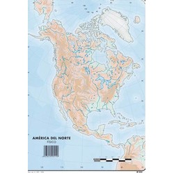 MAPA MUDO SELVI DIN A4 EUROPA FISICO